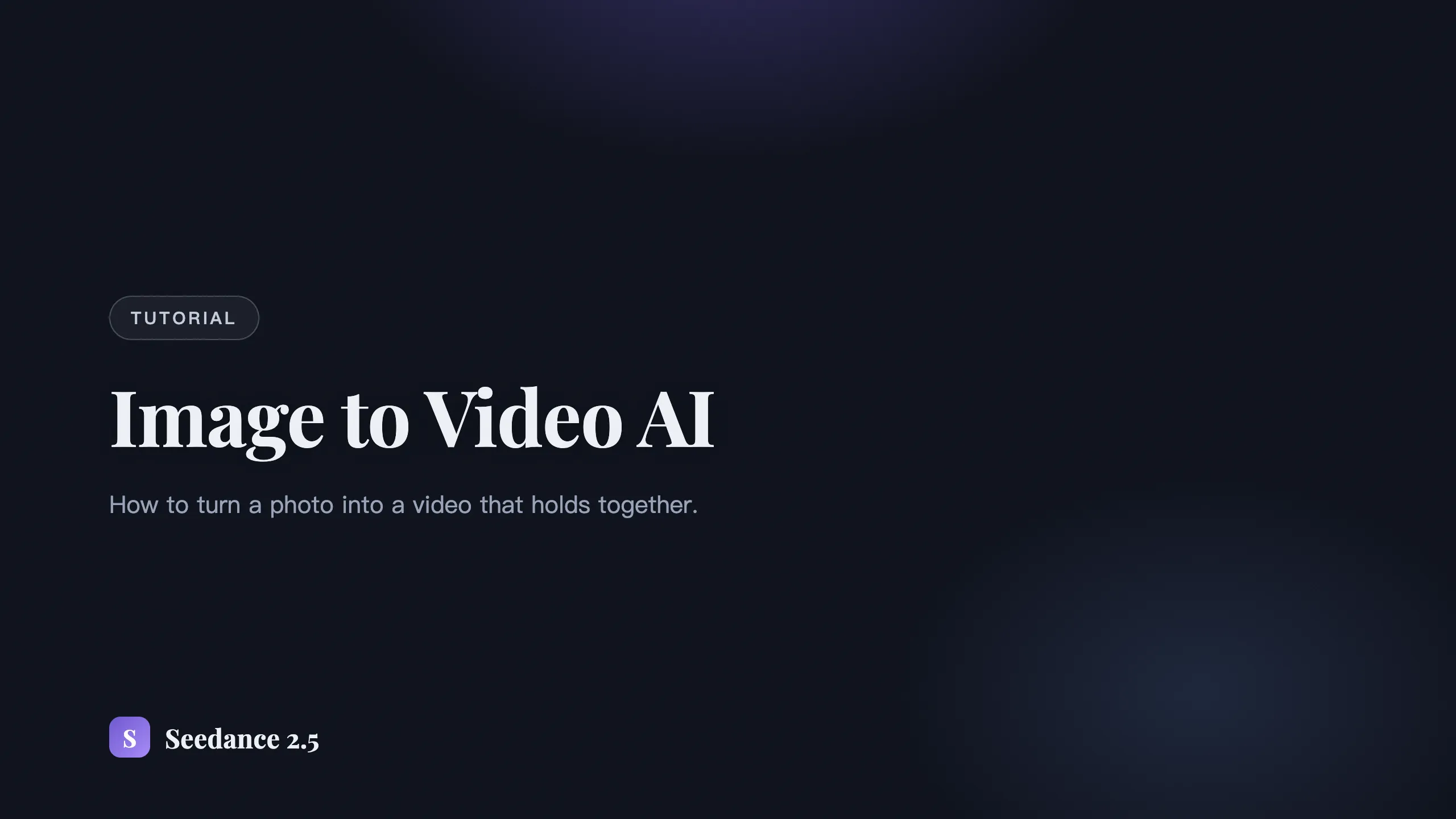 Image to Video AI: How to Turn a Photo Into a Video